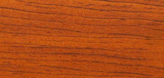 Échantillon officiel CORTIZO – profilé aluminium en finition imitation bois, référence DSA805T