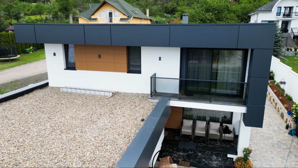 Maison individuelle — terrasse