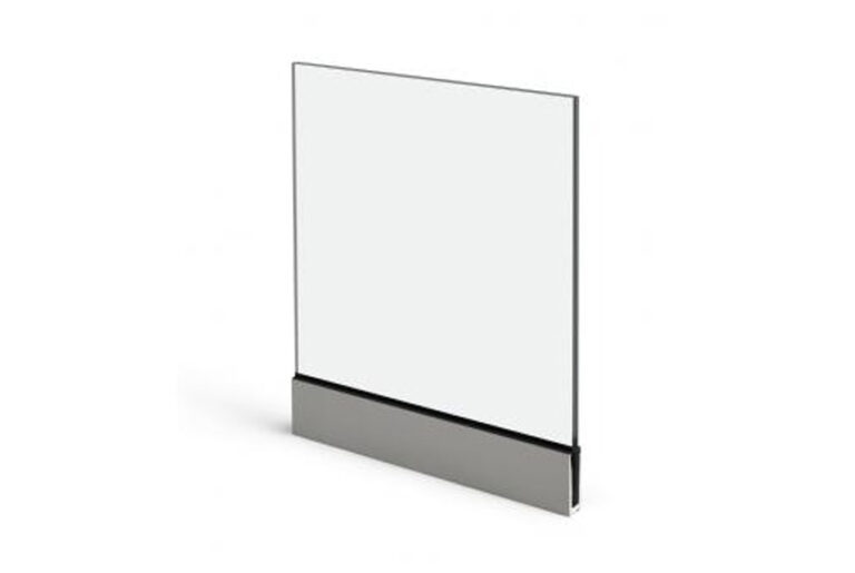 Coupe du système CORTIZO Garde-corps View Crystal, visuel officiel du fabricant