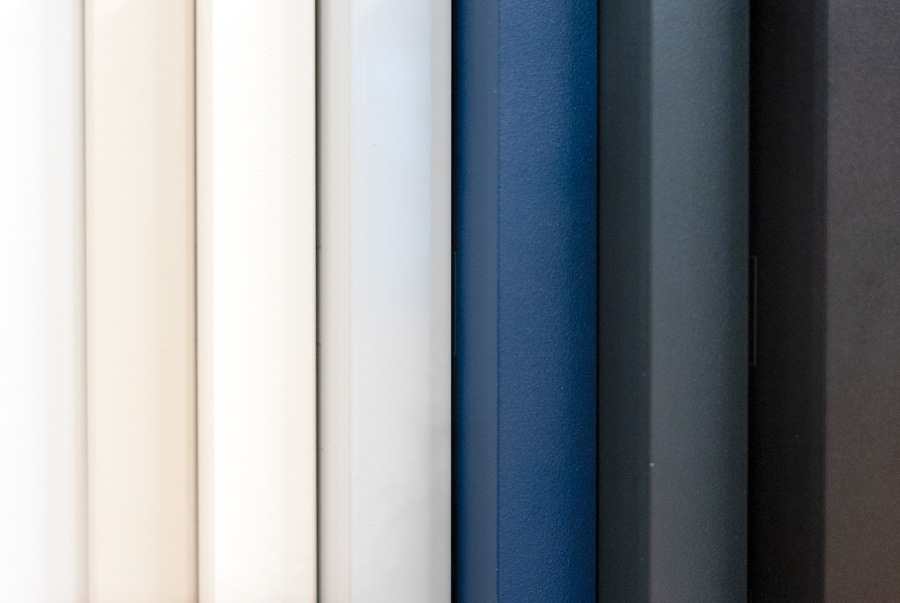 Profilés aluminium CORTIZO thermolaqués, en plusieurs teintes