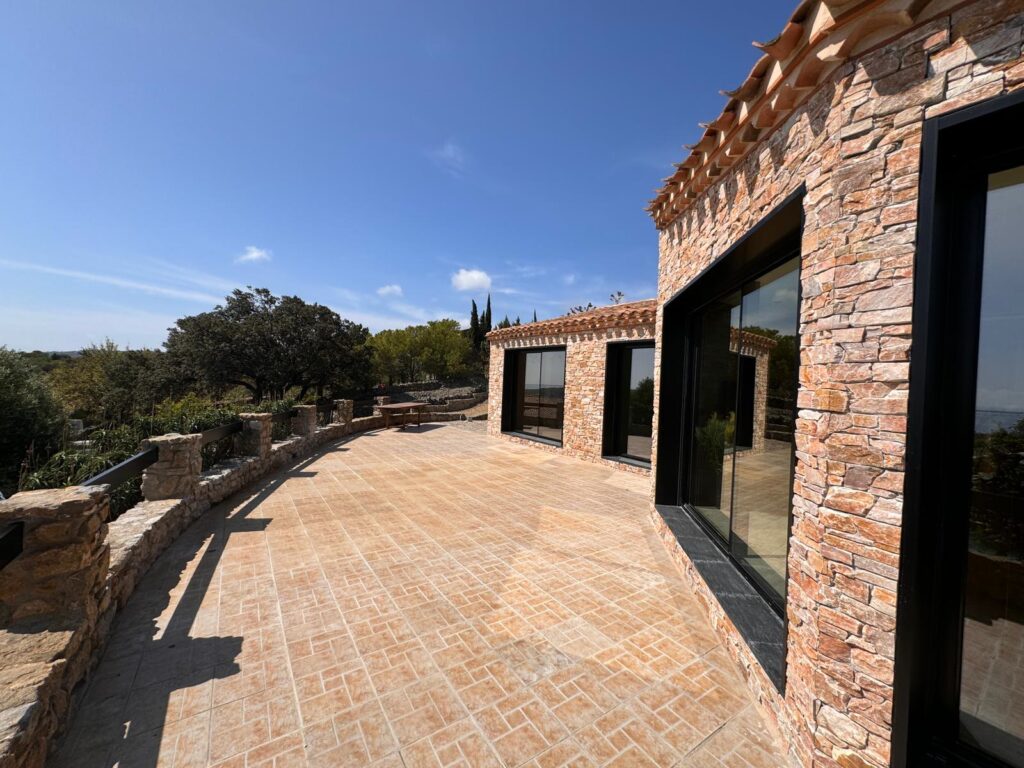 Maison privée, Fitou, France — terrasse