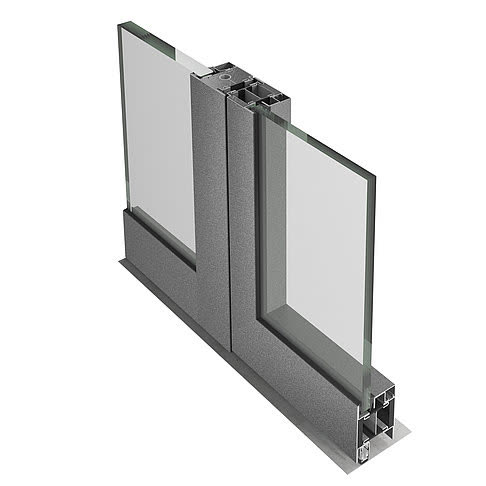 Jansen Janisol 2 – coupe d’angle à 90° de la combinaison EI30 de 70 mm, rendu officiel