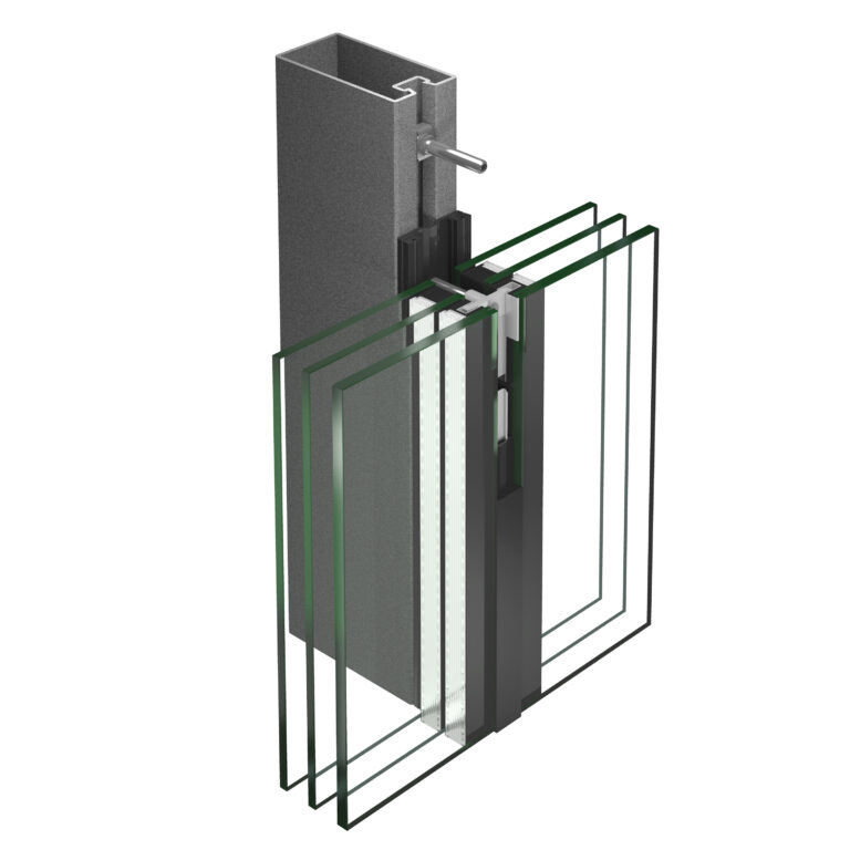 Façade à fixation structurelle, système Jansen VISS SG