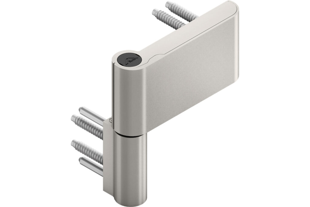 Paumelle en applique Roto Solid S 117 NN pour portes PVC et bois