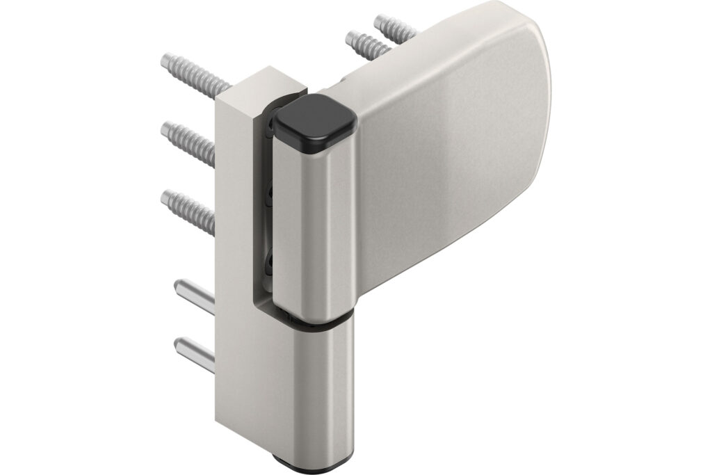 Paumelle en applique Roto Solid S 118 Z pour portes PVC et bois