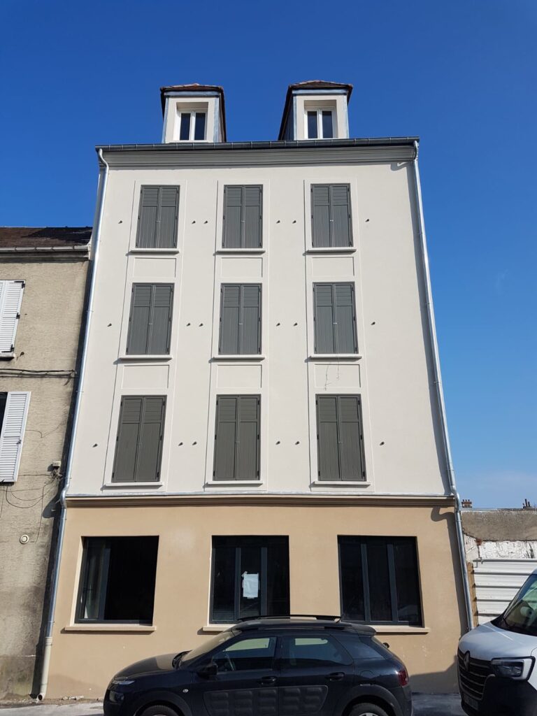 Immeuble de logements, Meaux, France — vue extérieure